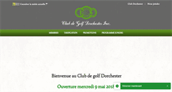 Desktop Screenshot of golfdorchester.com