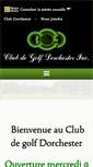 Mobile Screenshot of golfdorchester.com